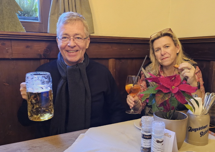 Beim Augustiner M&uuml;nchen